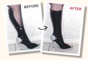 boot alteration example